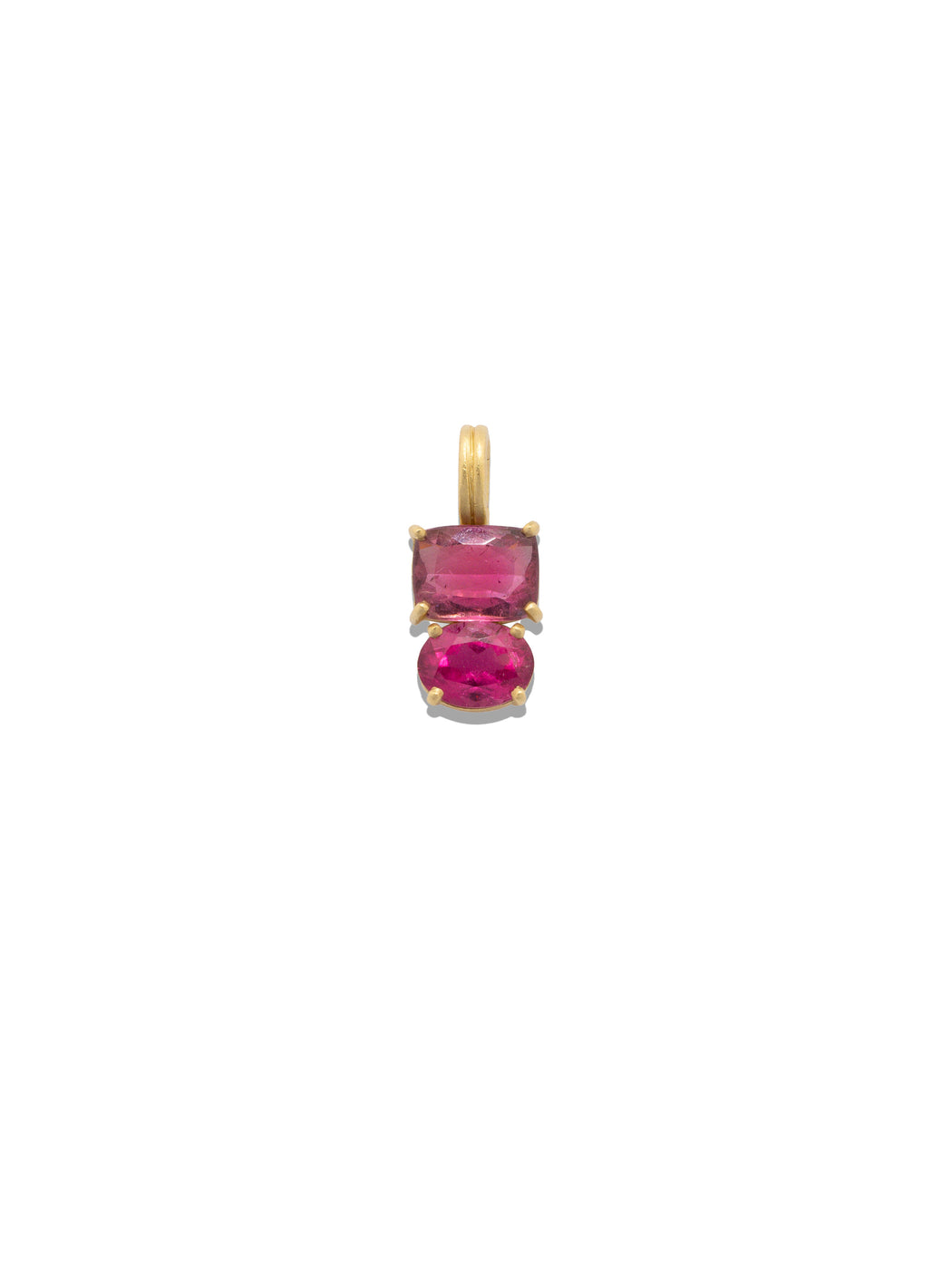 Gemmy Gem Tourmaline & Rubellite Lucky Charm