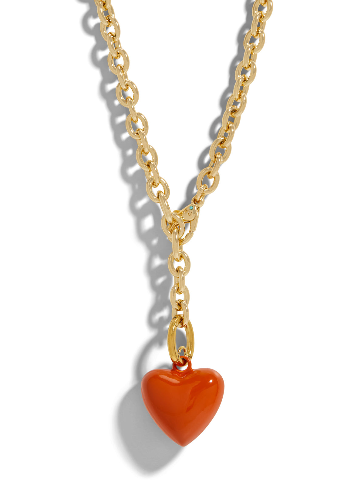 The Sienna Mini Puffy Heart Necklace