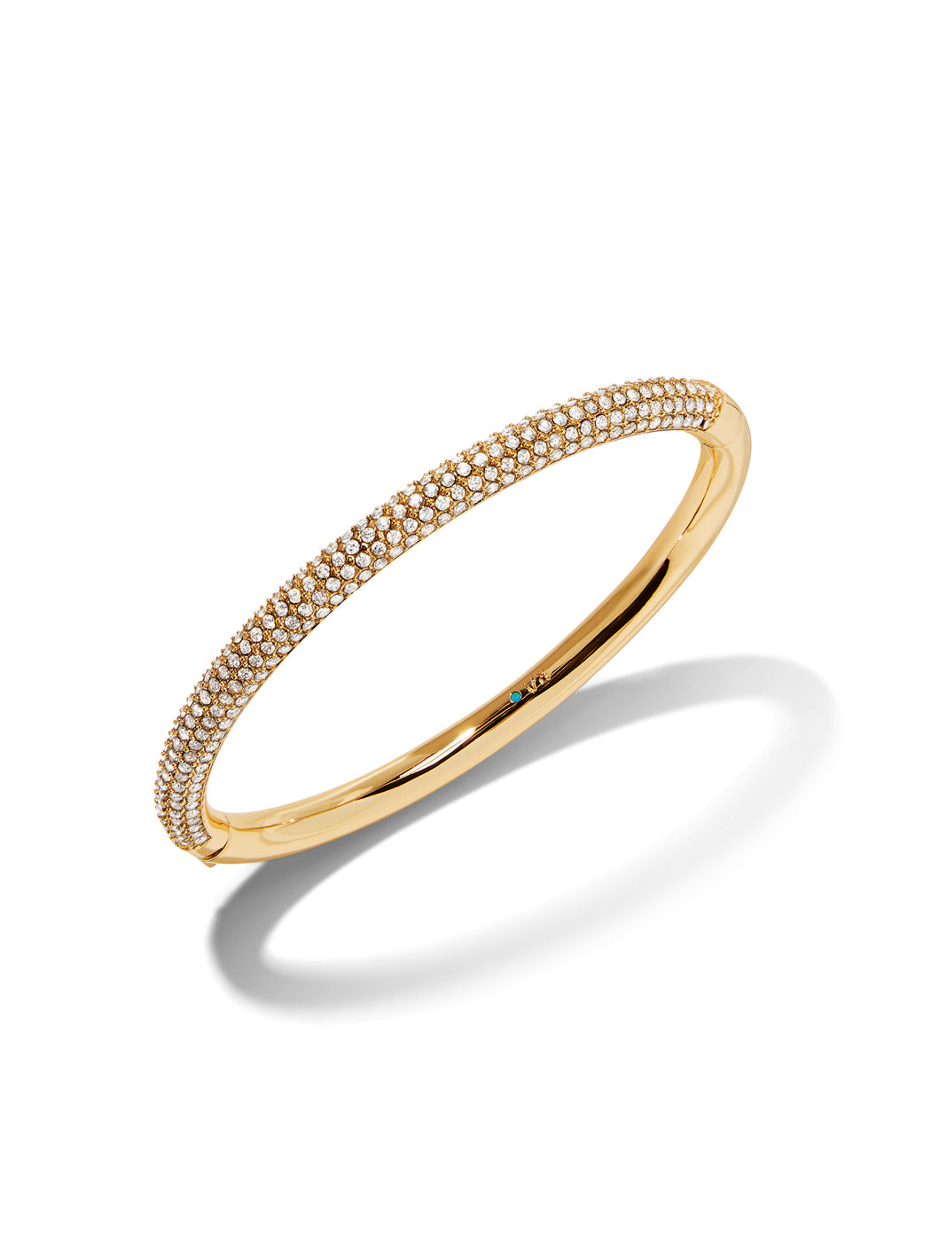 The Pave Tubular Hinged Bracelet