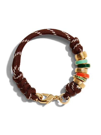 The Brown Super Size Happy Cord Bracelet