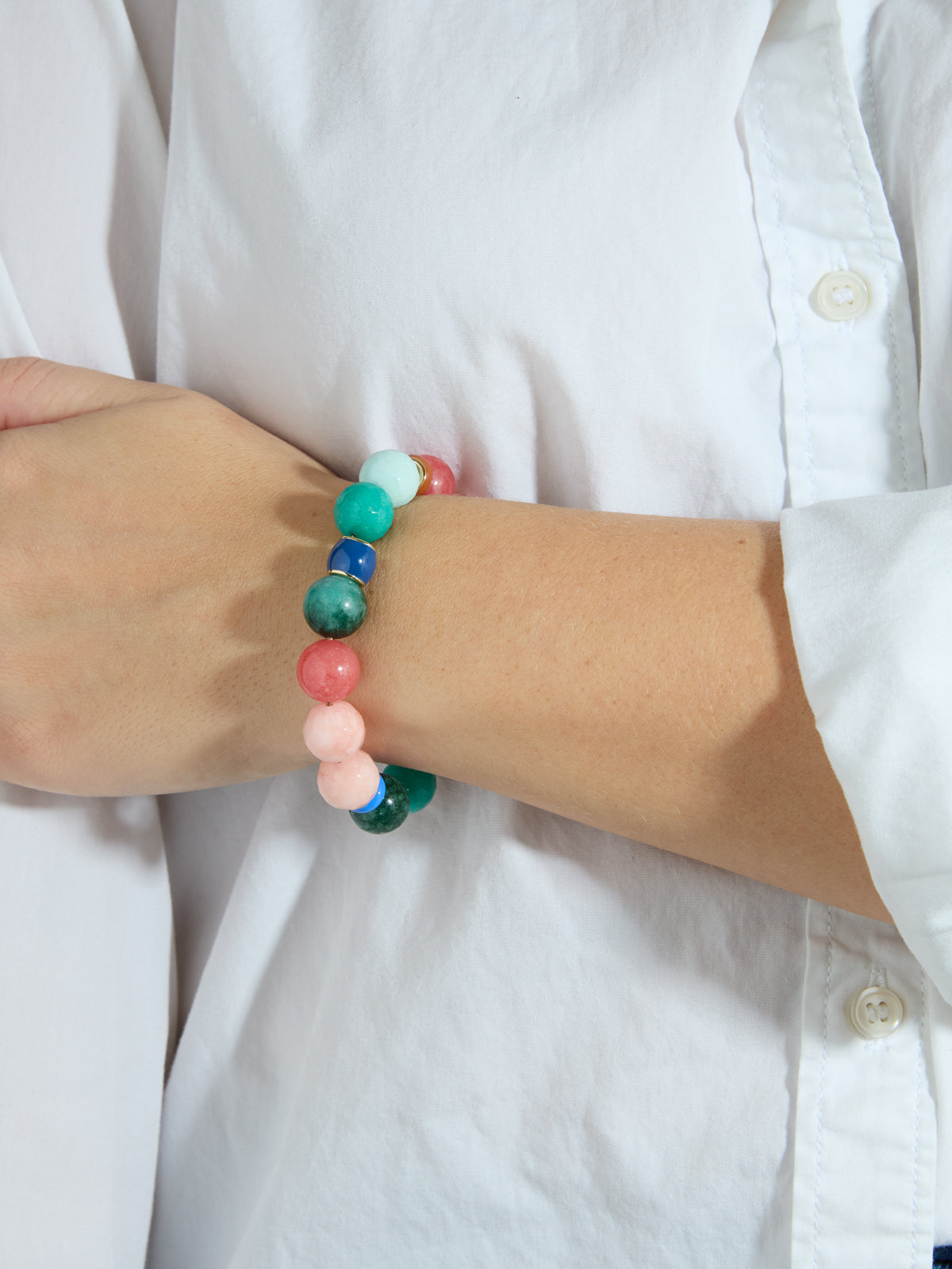 The Brighter By Nature Bead Bracelet