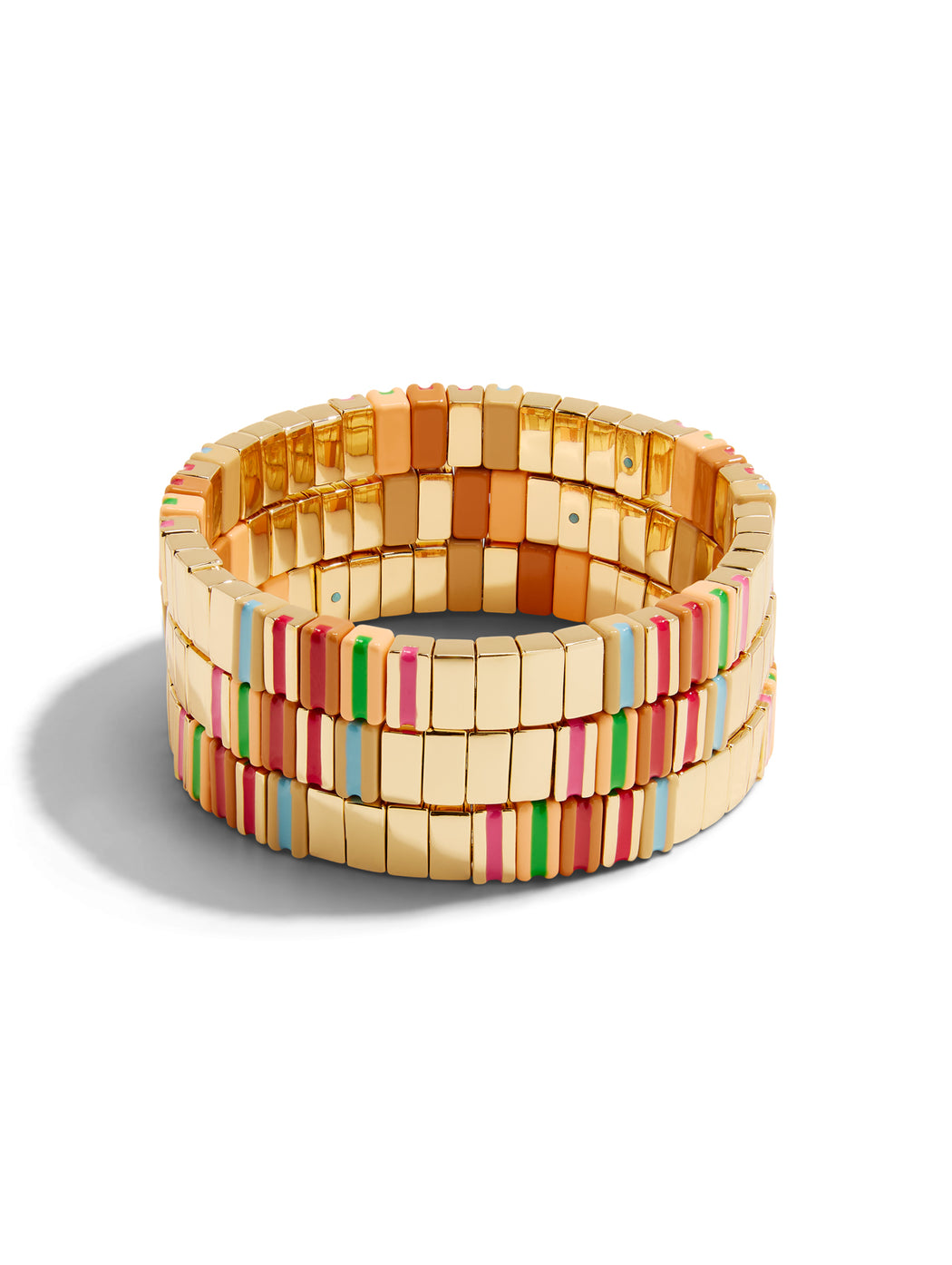 The Happy Stack Set of Three Bracelets