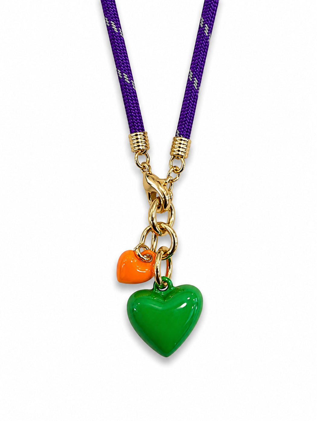 The Grape Happy Cord Charm Necklace
