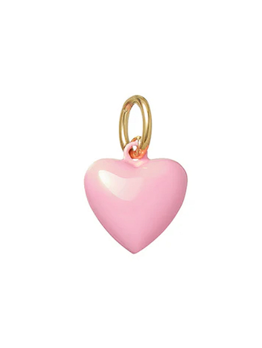 The Cotton Candy Mini Puffy Heart Charm