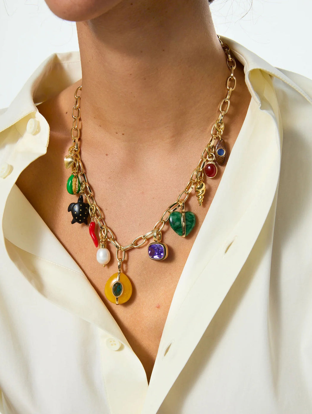 The Tiny Treasures Charm Necklace