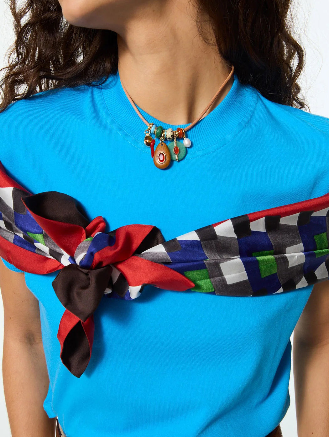 The Leather Tiny Treasures Necklace