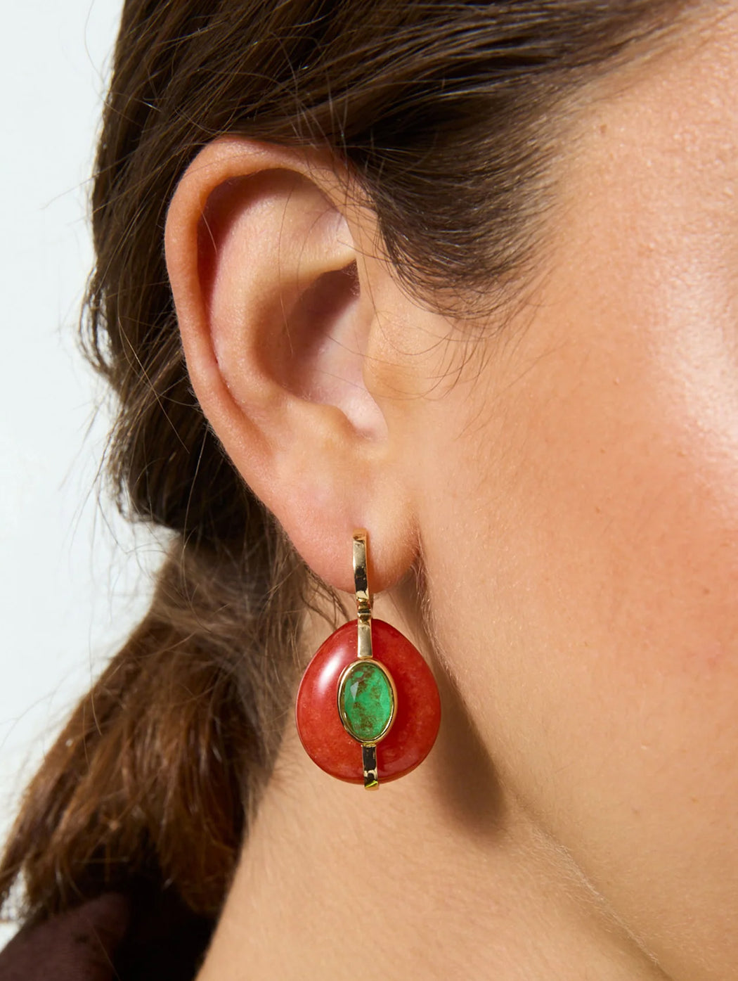 The Stone Pebble Earrings