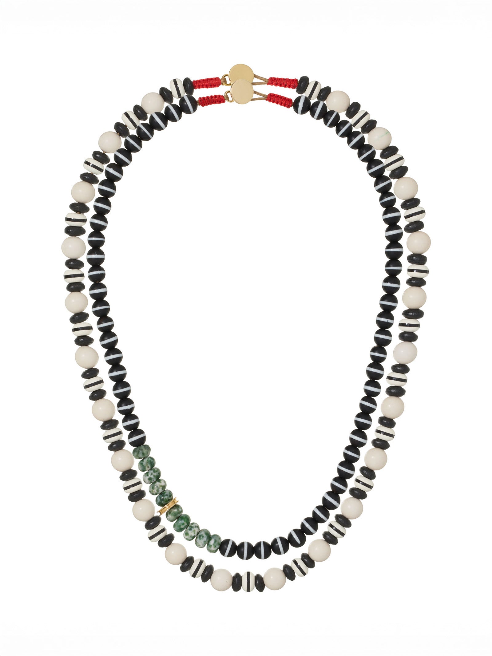 The Salt & Pepper Necklace Duo