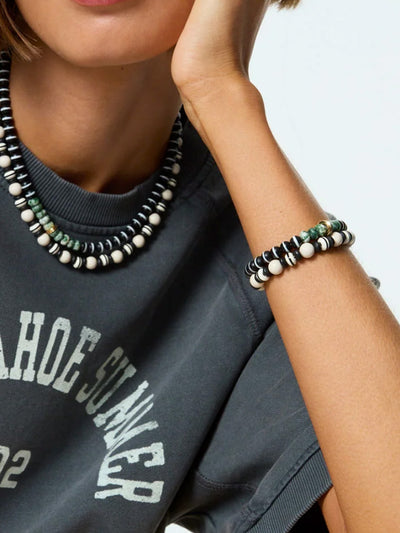 The Salt & Pepper Necklace Duo