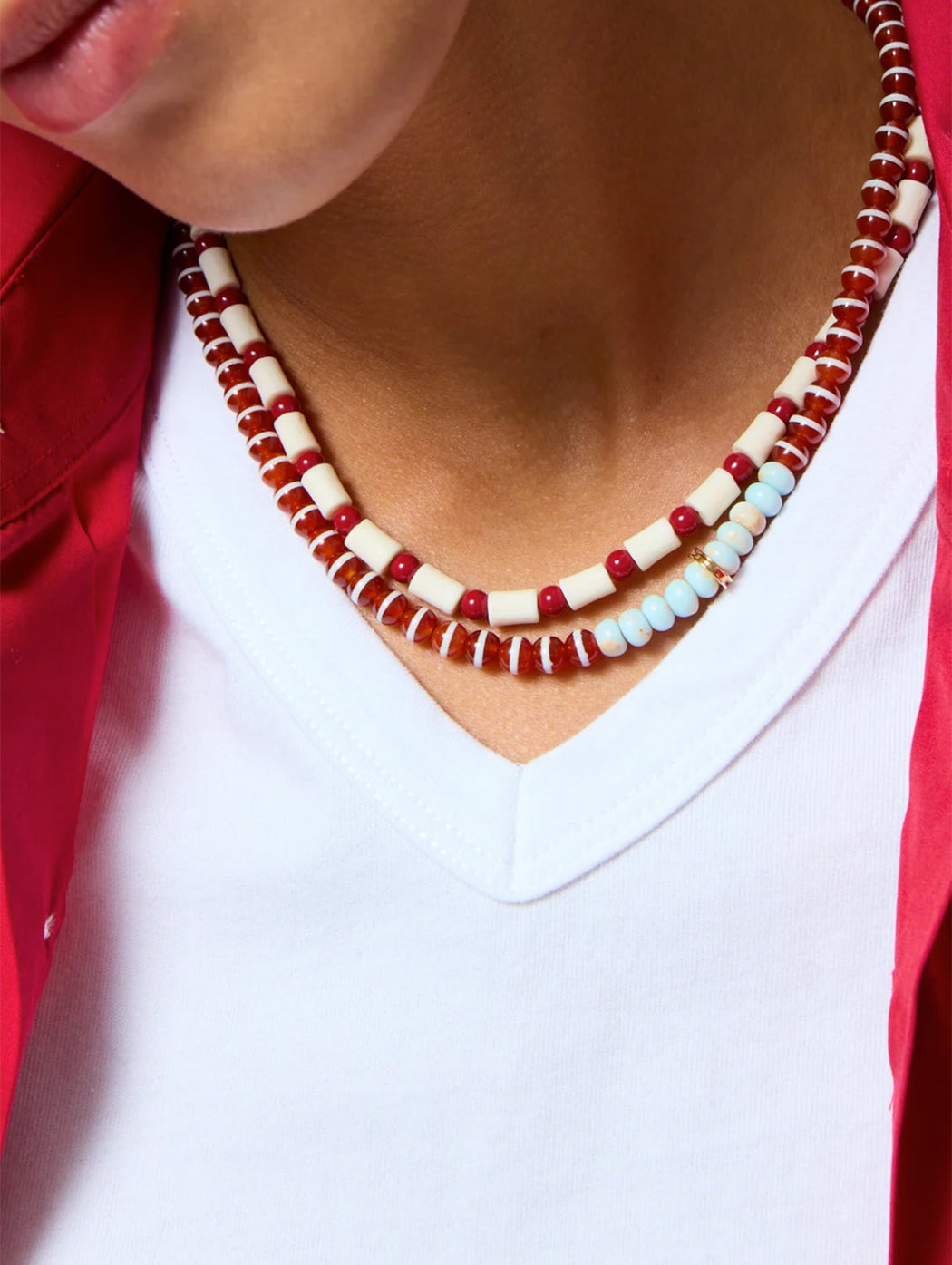 The Paprika Necklace Duo