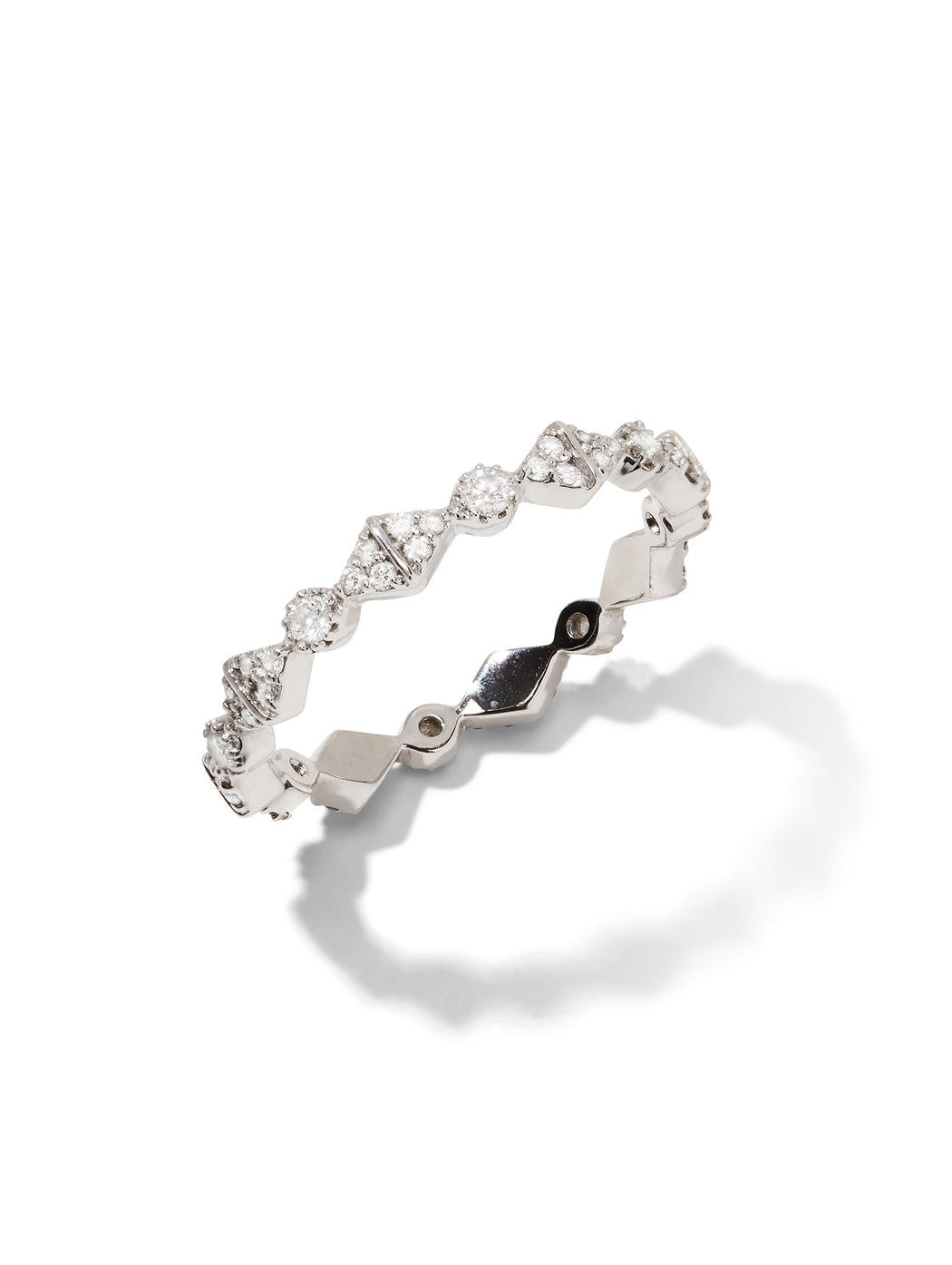 Rosée Diamond White Gold Band