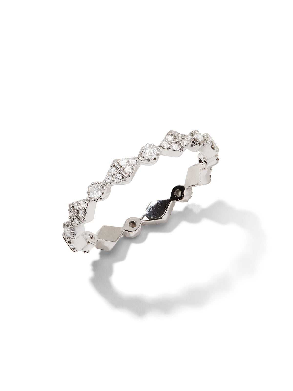 Rosée Diamond White Gold Band