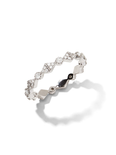 Rosée Diamond White Gold Band