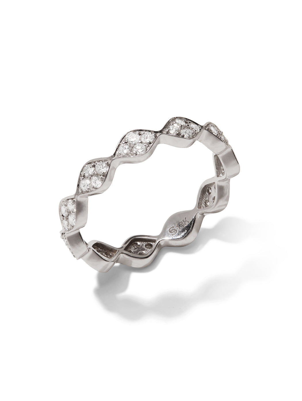 Darcy Diamond White Gold Band
