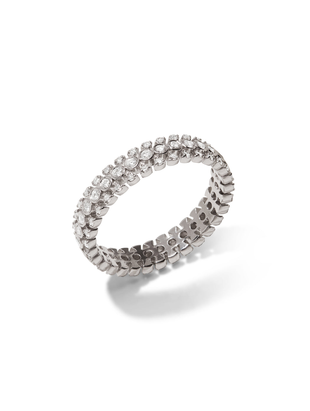 Adele Diamond White Gold Band