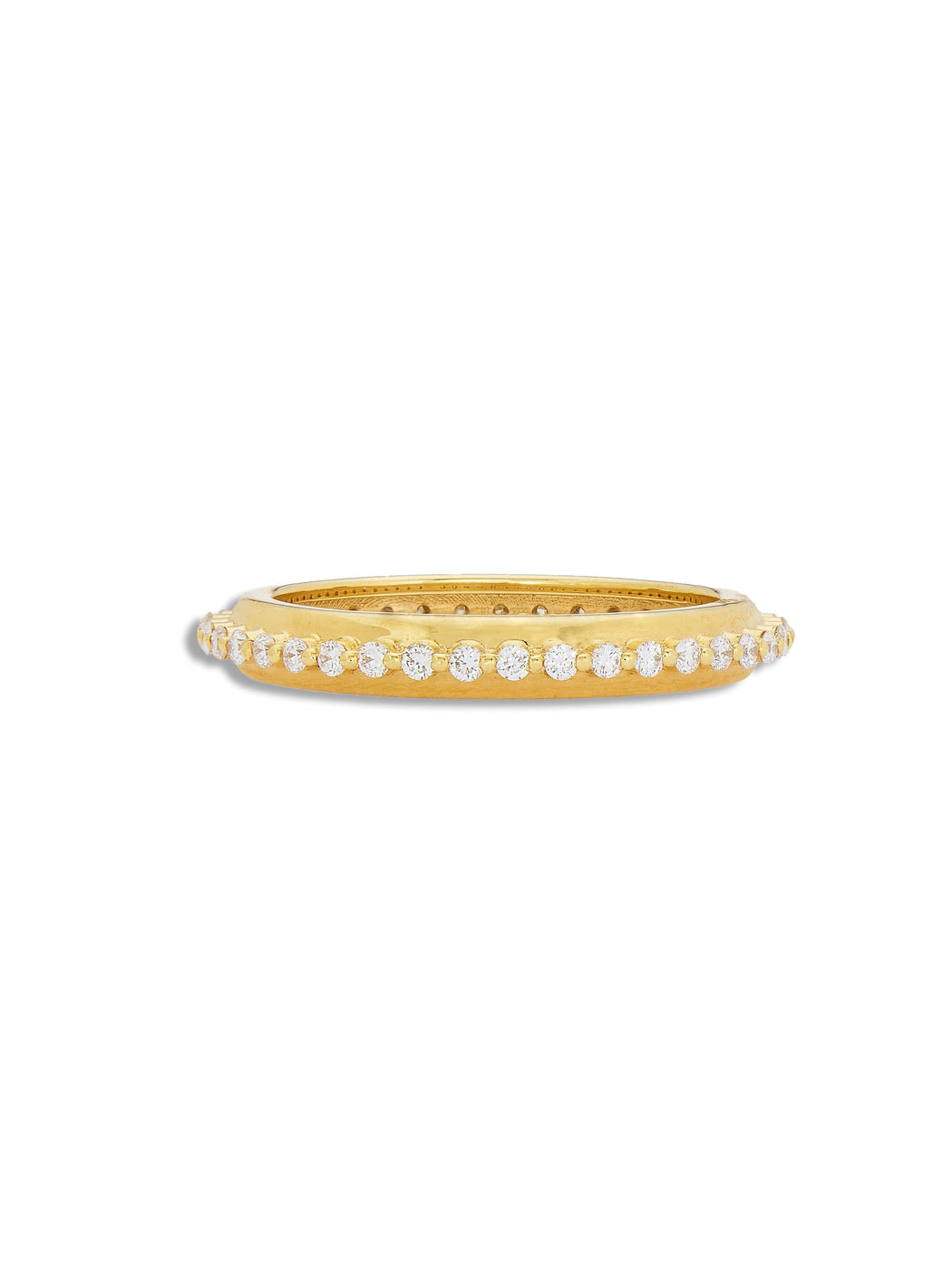 Colette Diamond Yellow Gold Band