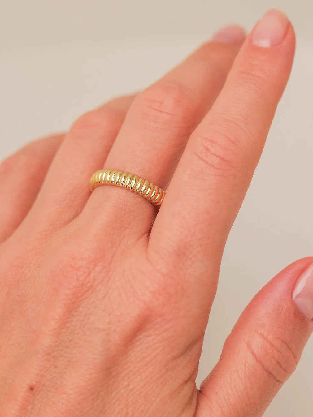 Kayla Yellow Gold Band