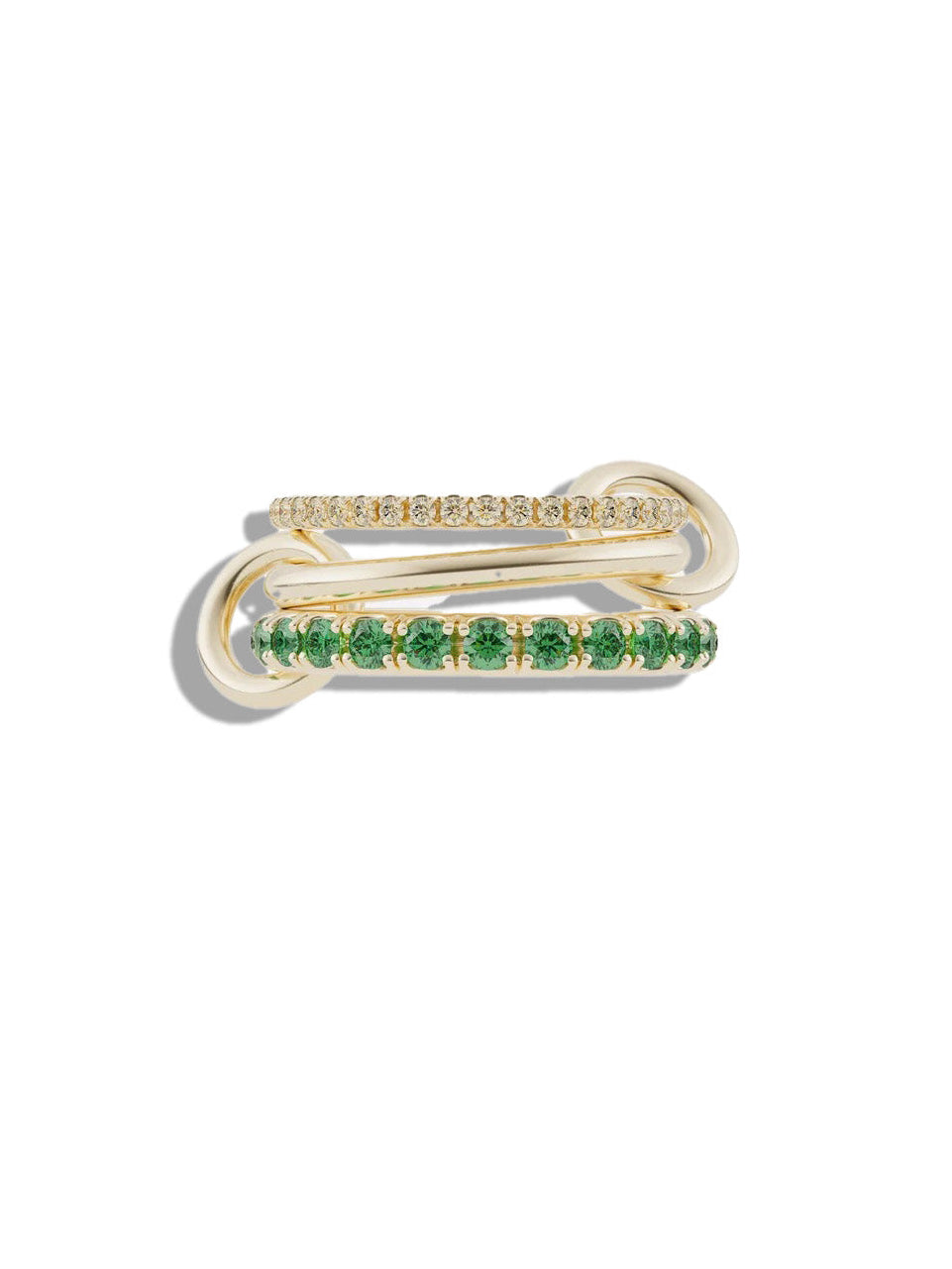 Norah Emerald Yellow Gold Ring