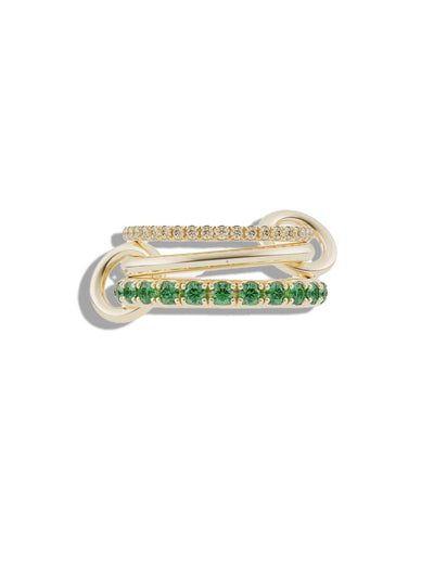 Norah Emerald Yellow Gold Ring