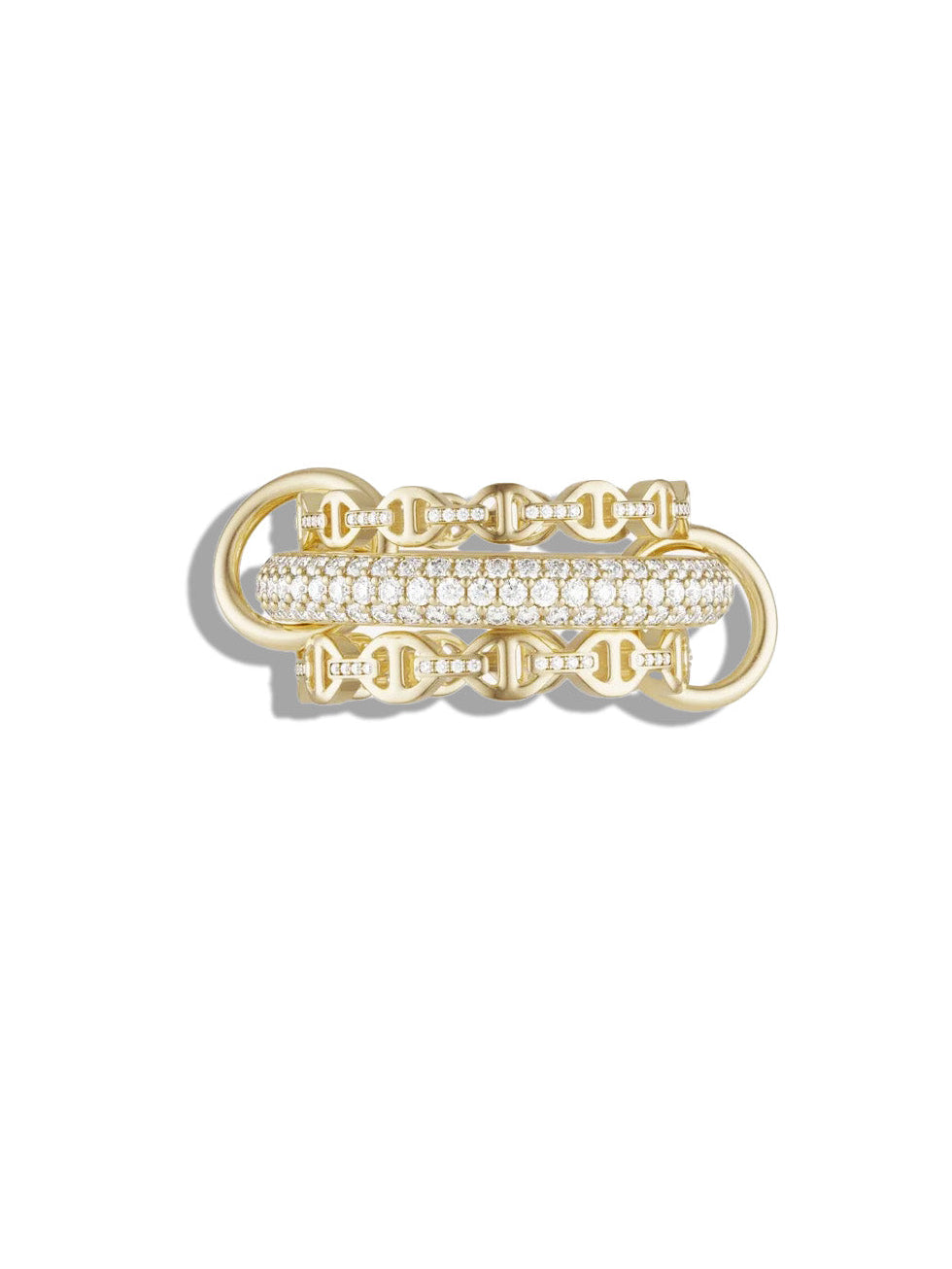 Microdame SK Gold Pavè Ring