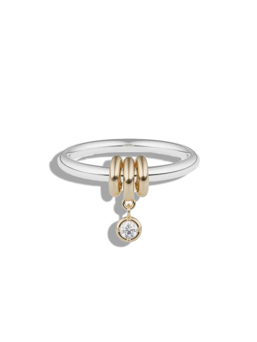 Pia SG Sterling Silver & Yellow Gold Ring