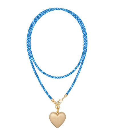 The Long Happy Cord Charm Necklace