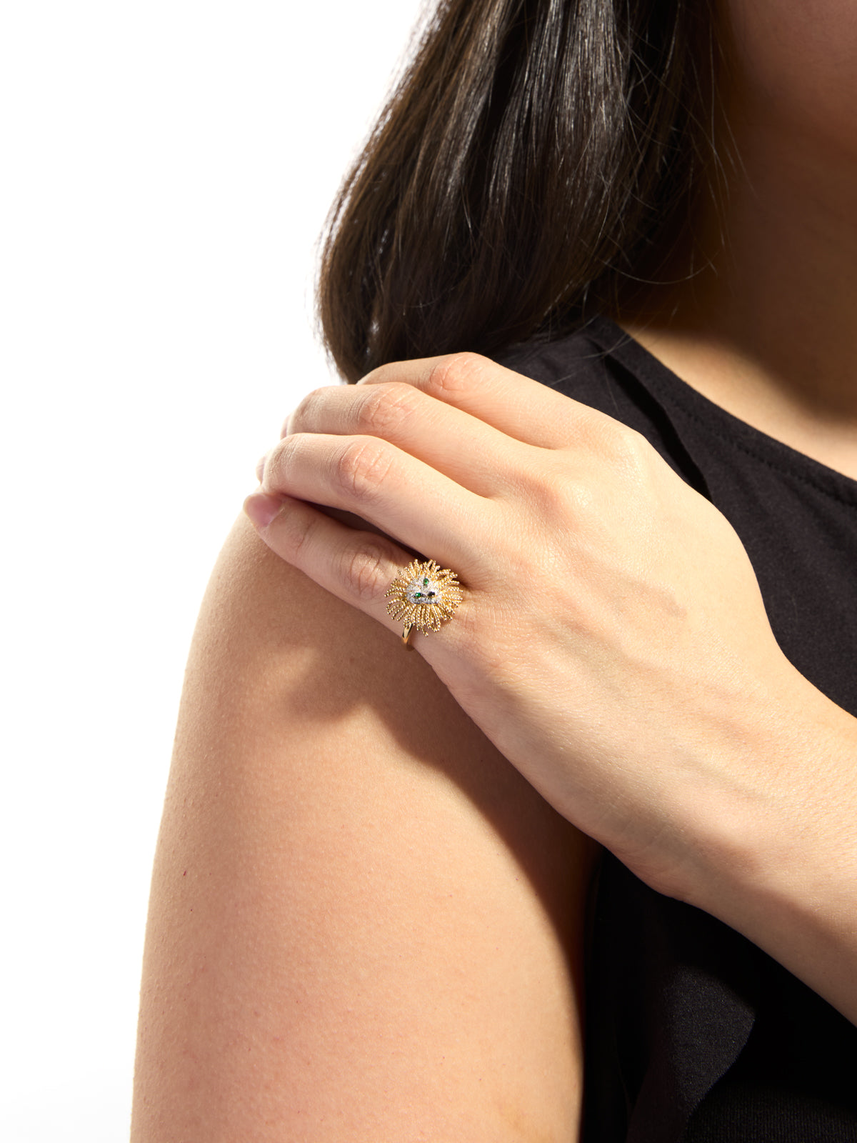 loro shape ring mini（color：gold、size：13号 loro shape ring mini（color：gold、size：13号 loro shape