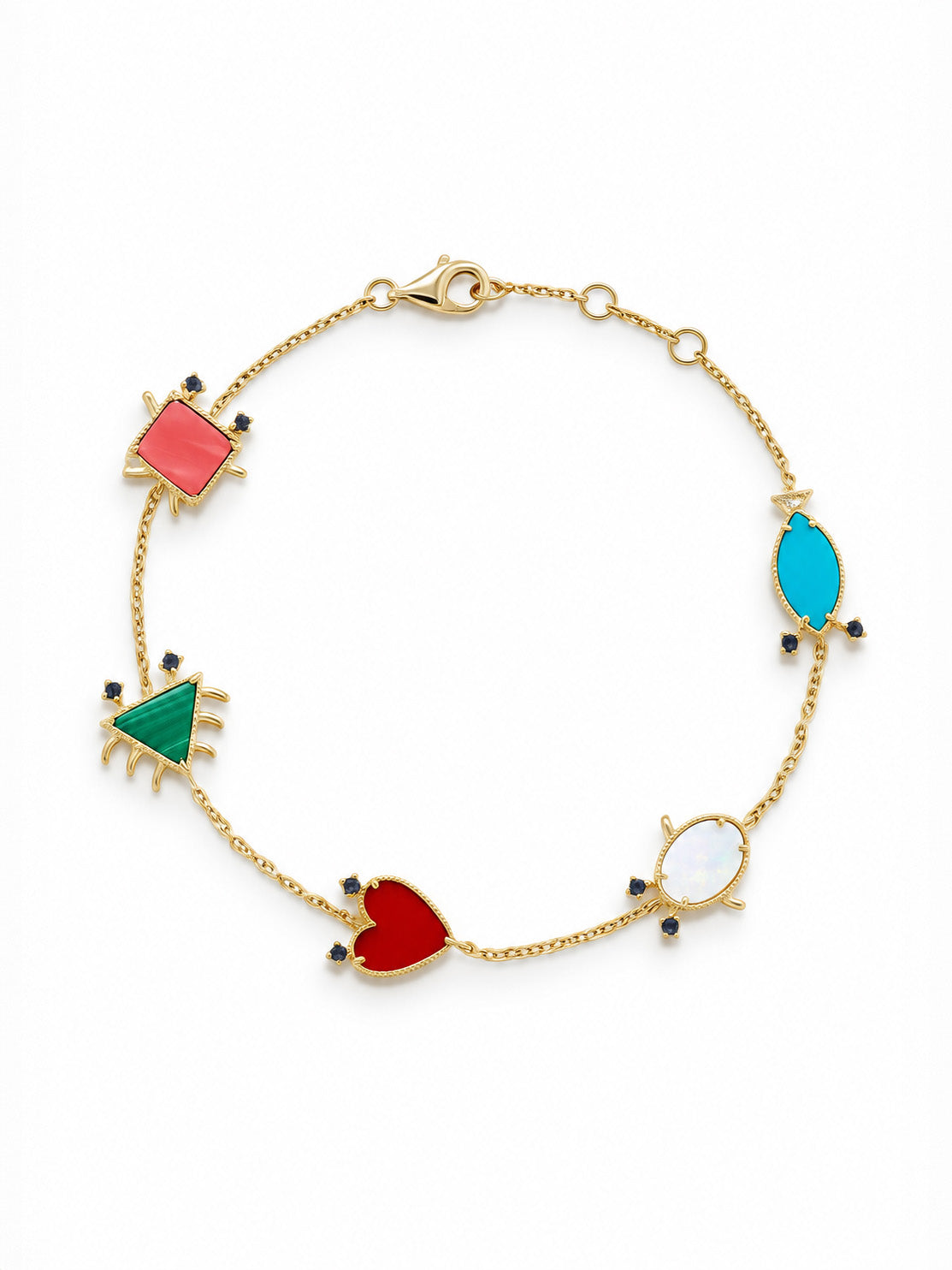Petit Critter Yellow Gold Bracelet
