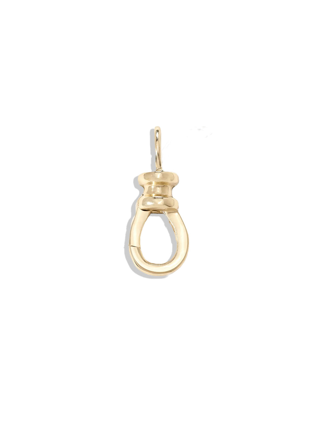 Gold Swivel Charm Holder