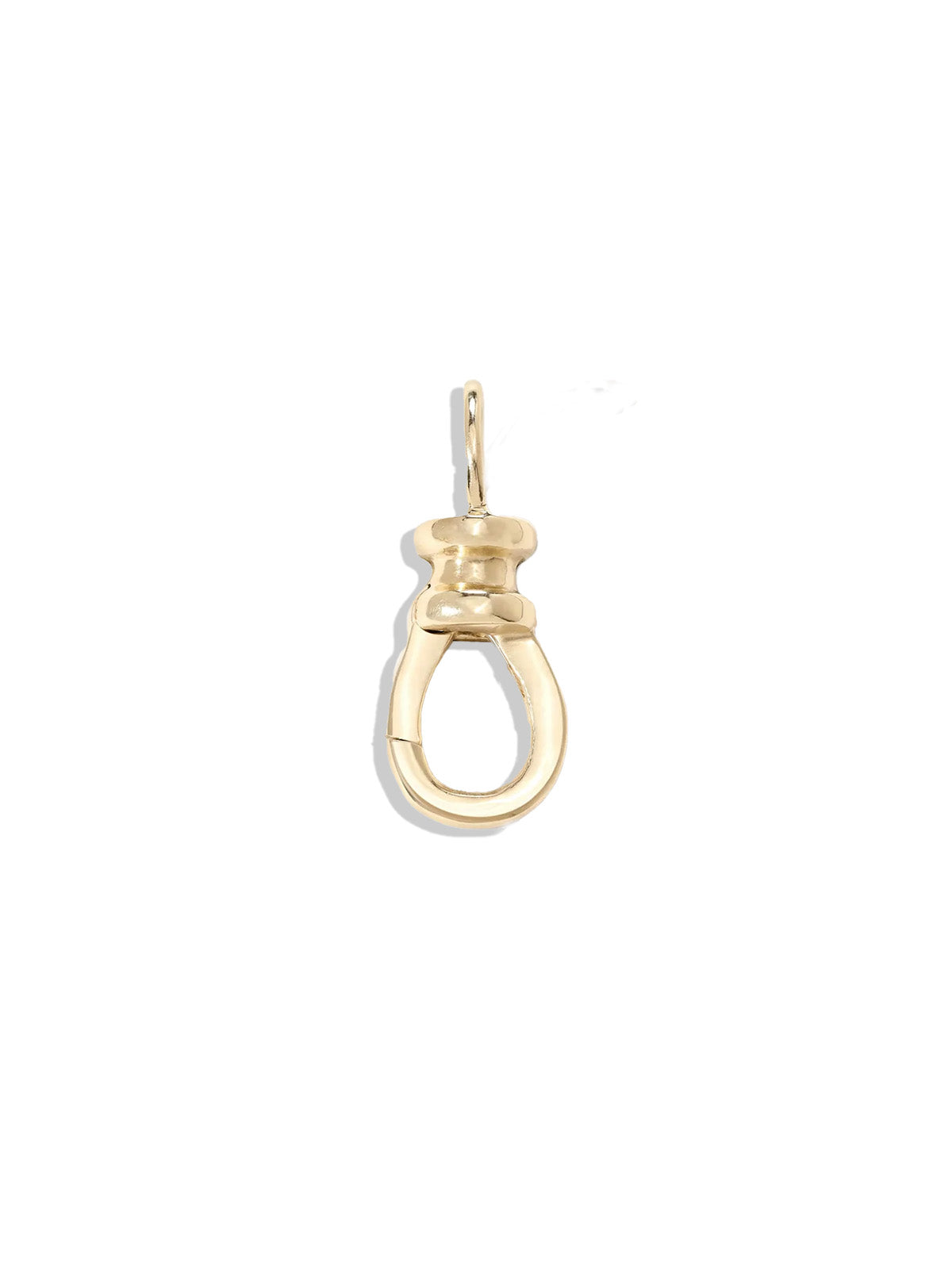 Gold Swivel Charm Holder
