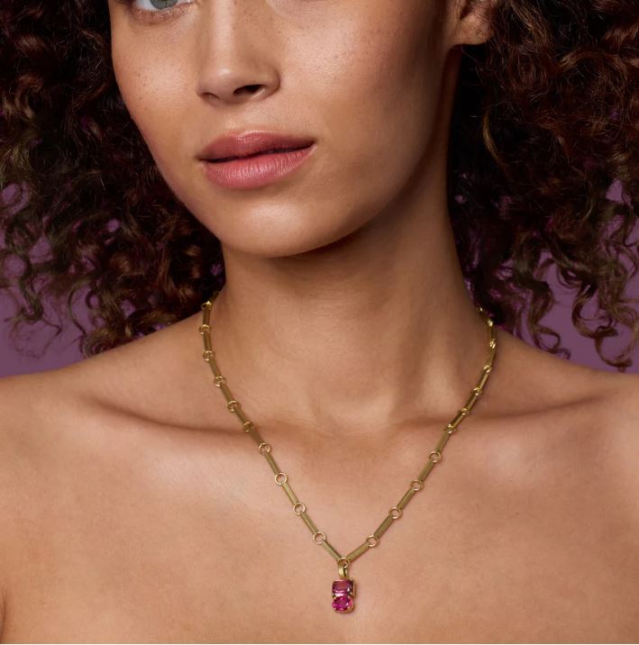 Gemmy Gem Tourmaline & Rubellite Lucky Charm