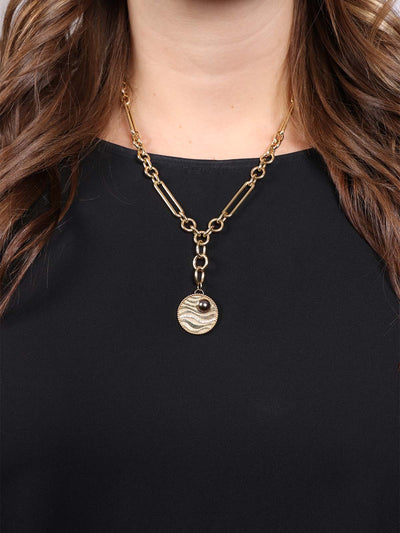 Midsize Mixed Clip Chain Flexible Extension Necklace