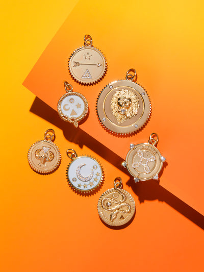 Medium Wholeness Yellow Gold Medallion