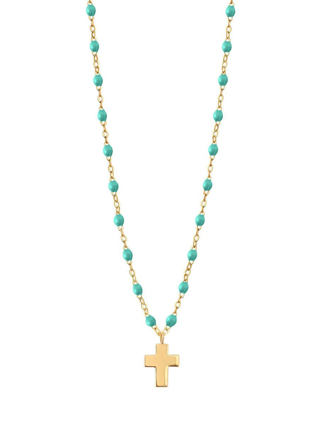 Yellow Gold Cross Charm