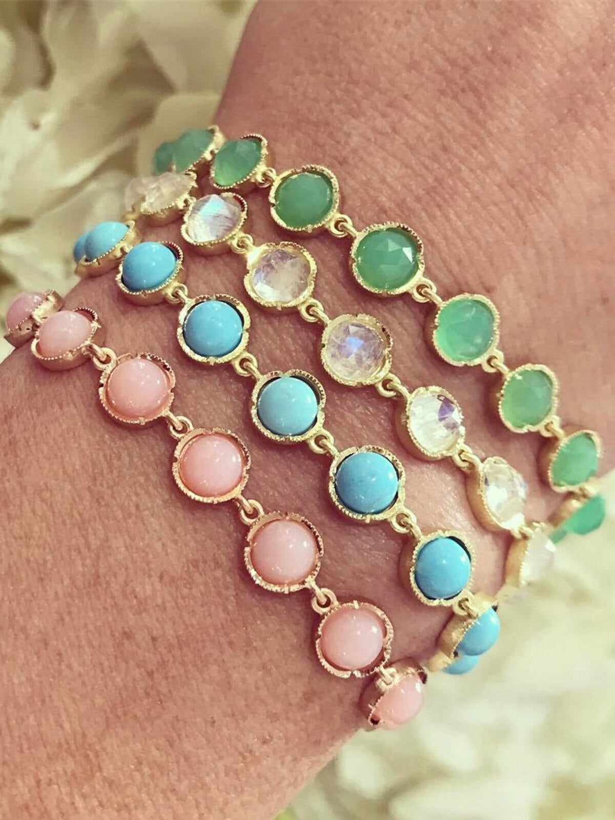 Cabochon Turquoise Bracelet