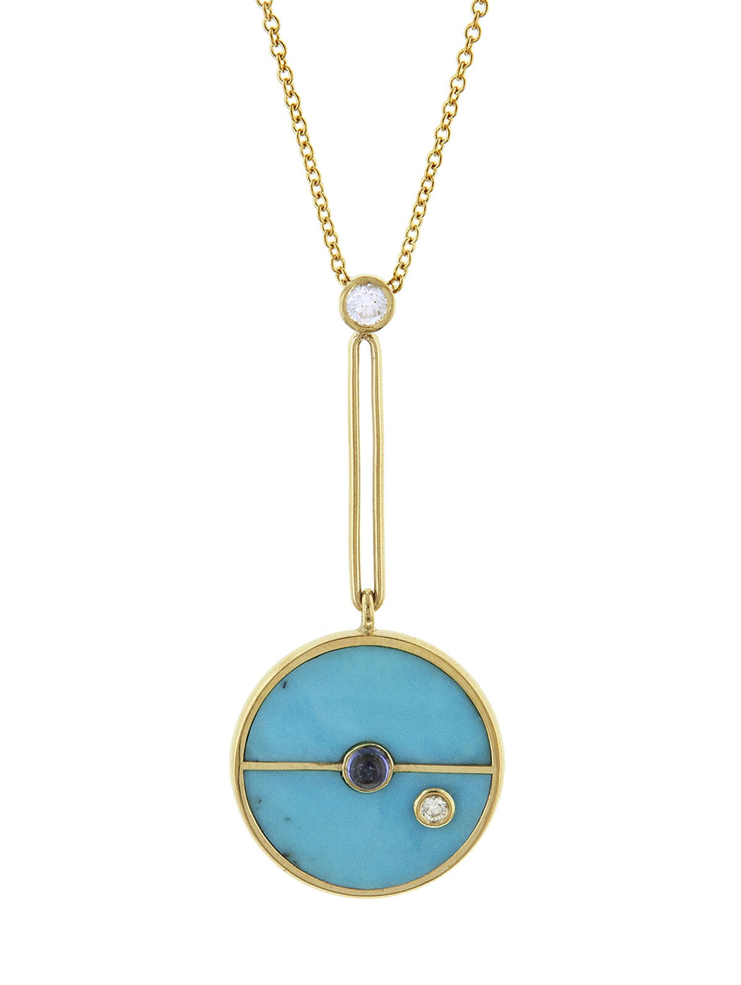 Signature Turquoise Compass Necklace