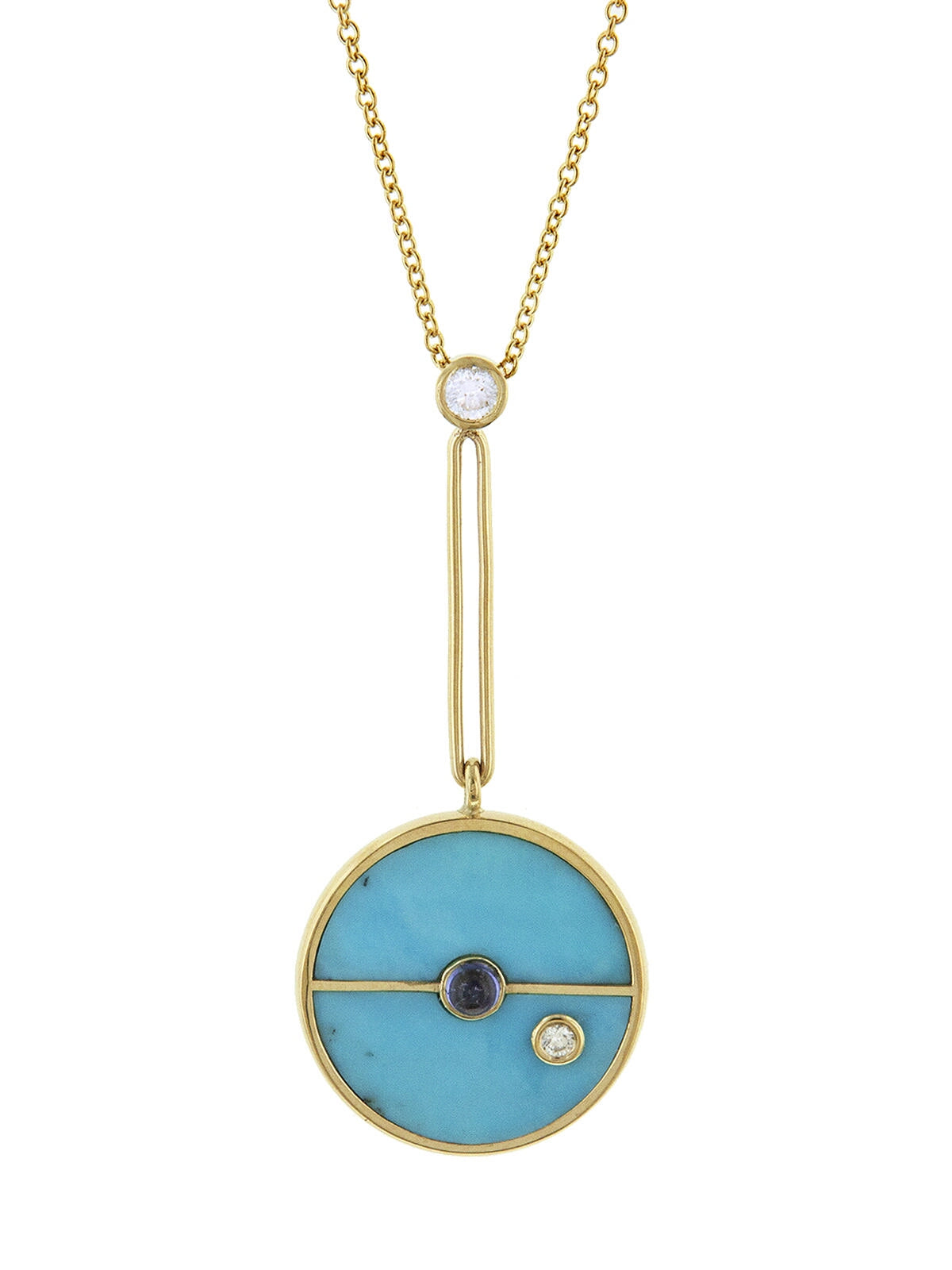 Signature Turquoise Compass Necklace