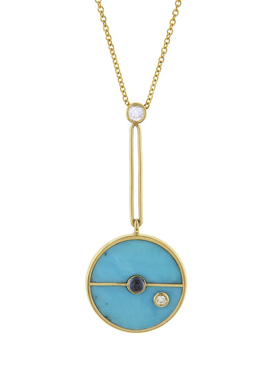 Signature Turquoise Compass Necklace