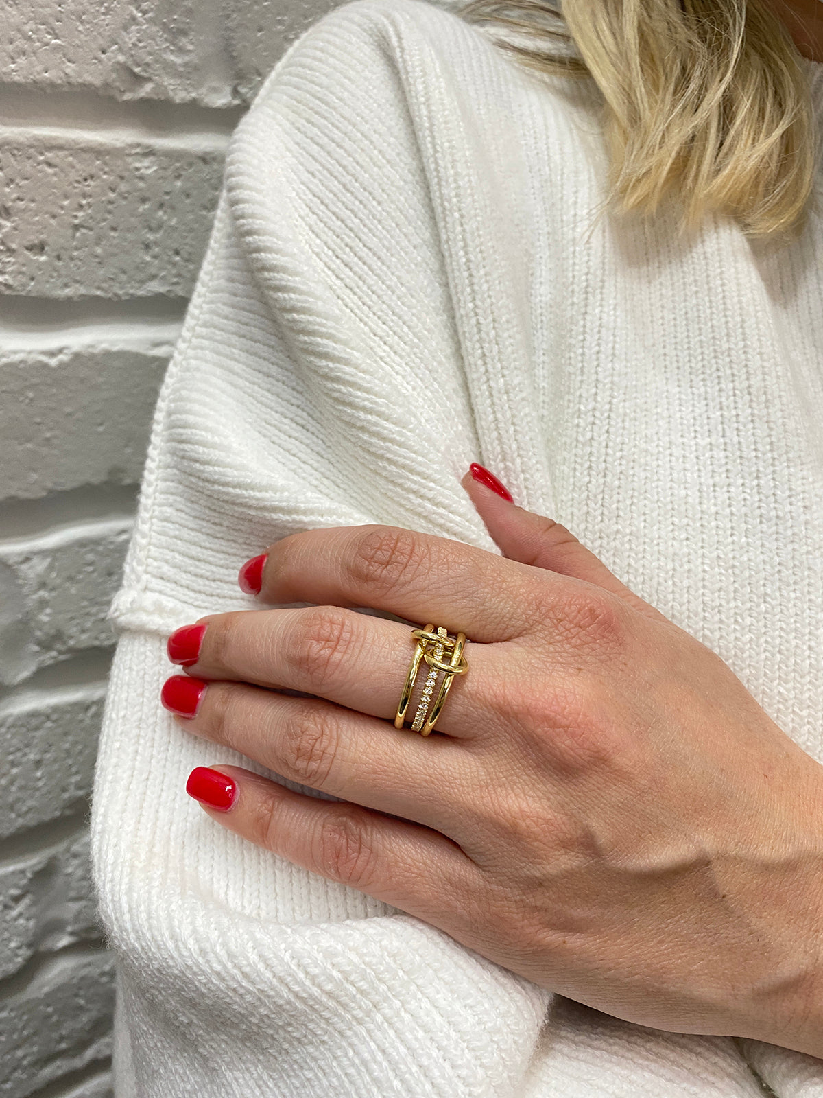 Sonny YG Diamond and Yellow Gold Ring